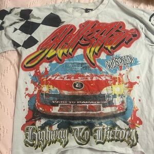 Graphic HellStar Shirt with Car Design